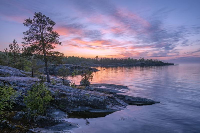 Утро на озере....photo preview