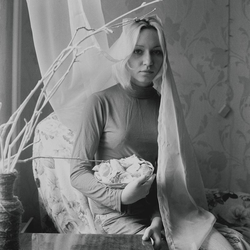 film rolleiflex kodak Портрет с ракушкамиphoto preview