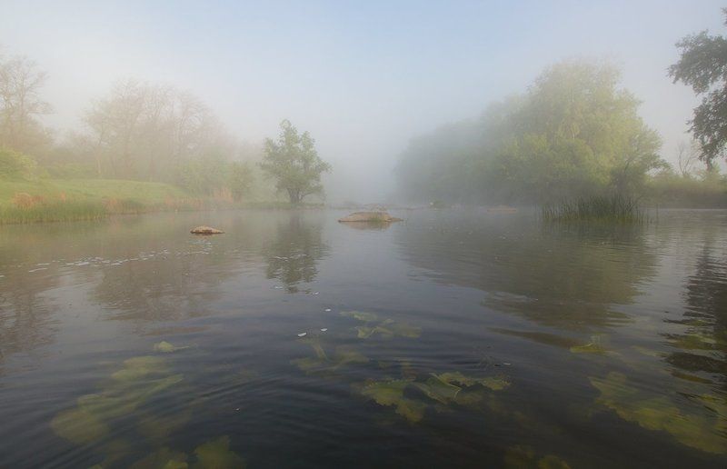 Река. Туман. Нежное пробуждение.photo preview