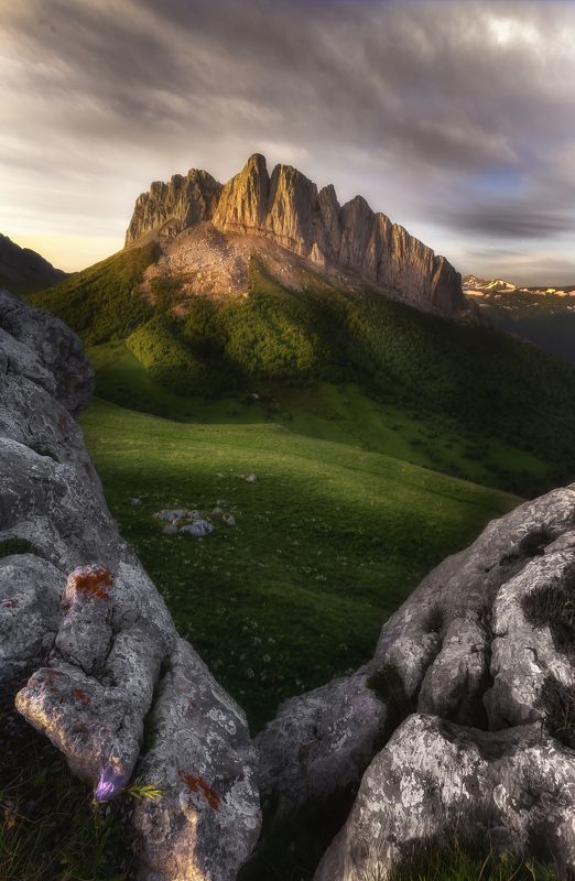 ачешбок, горы, рассвет, солнце, тхач Рассвет на г. Ачешбокphoto preview