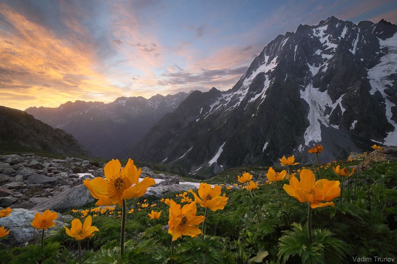 архыз, кчр, пшиш, кавказ На зареphoto preview