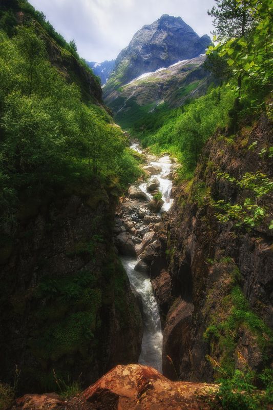 Водопад Чертова мельница фото превью
