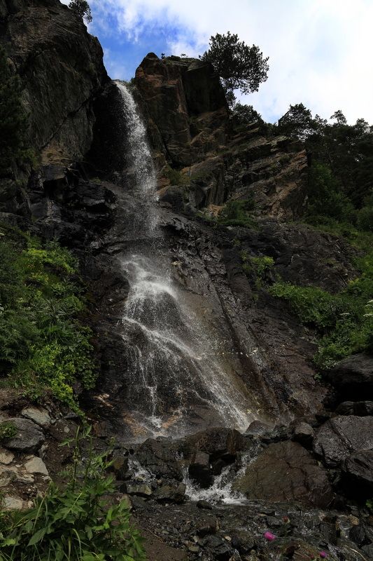 Барритовыйводопад Архыз водопад Барритовый водопад. Архызphoto preview