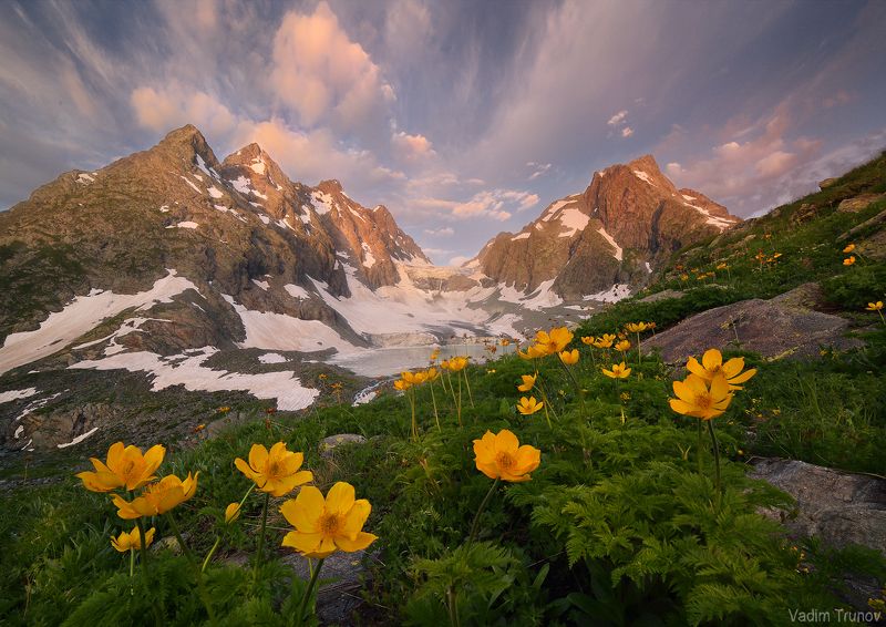 архыз, кчр, аманауз, кавказ Аманаузphoto preview