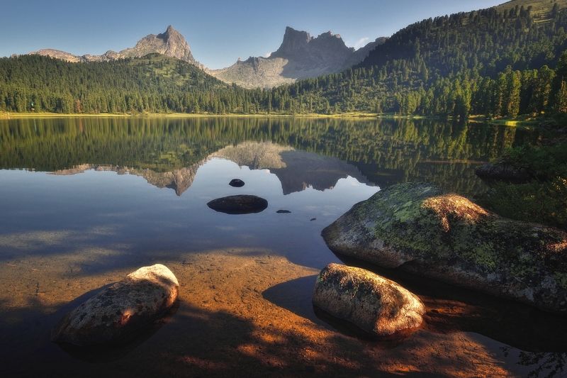 Саяны, Красноярский край Утренний светphoto preview