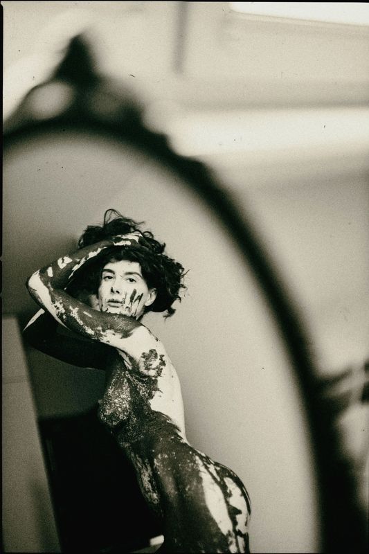 art, nude, sensual, sexy, female, sensuality, hot, woman, young, dirty, backstage, photo, model, posing, daylight, studio, pose, body, mirror, fine, met art, * * * фото превью