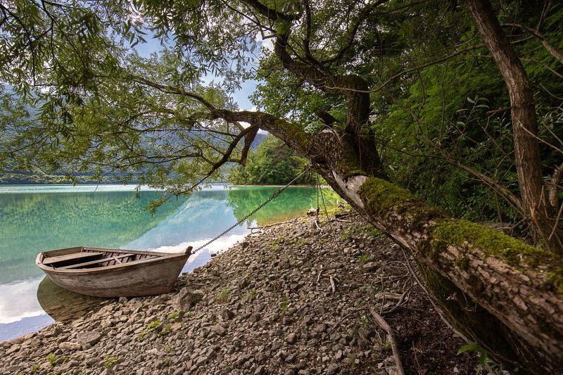 Lago Di Santa Croce, Belluno, Italyphoto preview