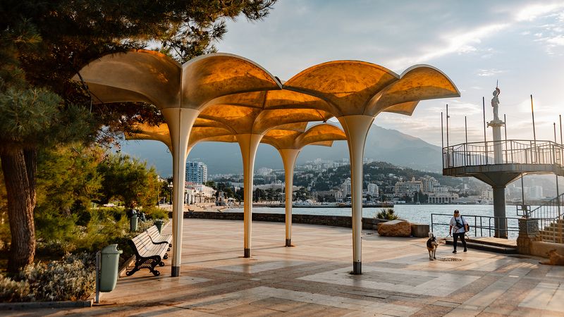 Июль, утро, море фото превью