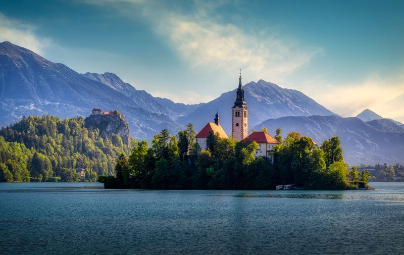 Landscape Bled Slovenia Бледphoto preview