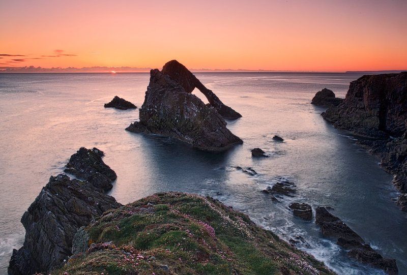 шотландия, scotland, moray, mc Оранжевое небо, оранжевое море, оранжевая зелень, оранжевый верблюд..photo preview