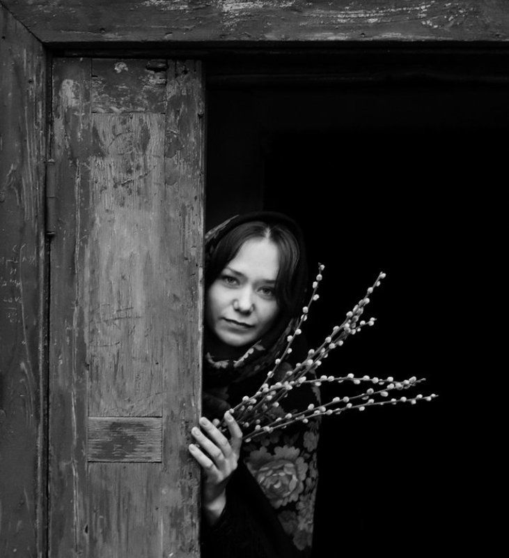 портрет с вербой llphoto preview