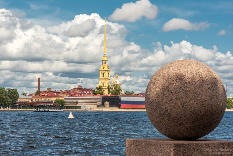 город, архитектура, санкт- петербург, река большая нева, летний петербург, петропавловская крепость, стрелка васильевского острова, всемирный день фотографии Летний Петербург. Петропавловская крепостьphoto preview