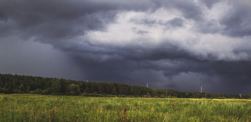 Владимир, Владимирская область, гроза, грозовое небо Перед грозойphoto preview