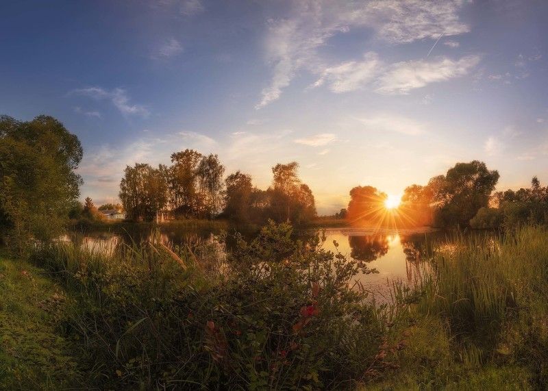 Деревенский вечерphoto preview