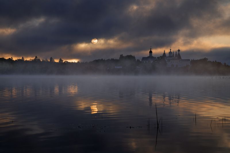 ферапонтово, рассвет, утро, вологодская область, туман Июльский рассветphoto preview