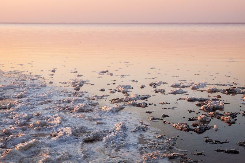 крым, лето, закат, соленое озеро, сасык-сиваш Спокойствиеphoto preview