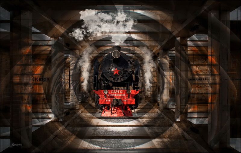 город, архитектура, подземка, коллаж, композитное, метро Метро - коллаж фото превью