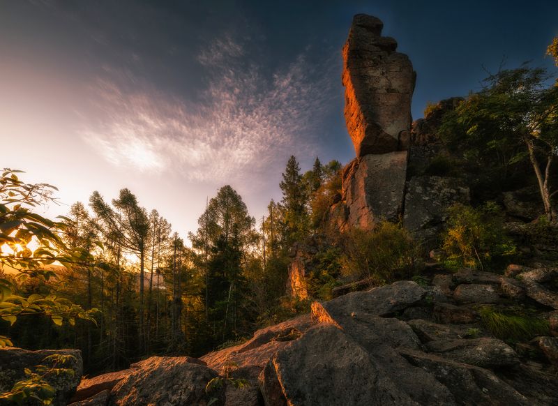 красноярский заповедник столбы. восточный вход. китайская стенка. \