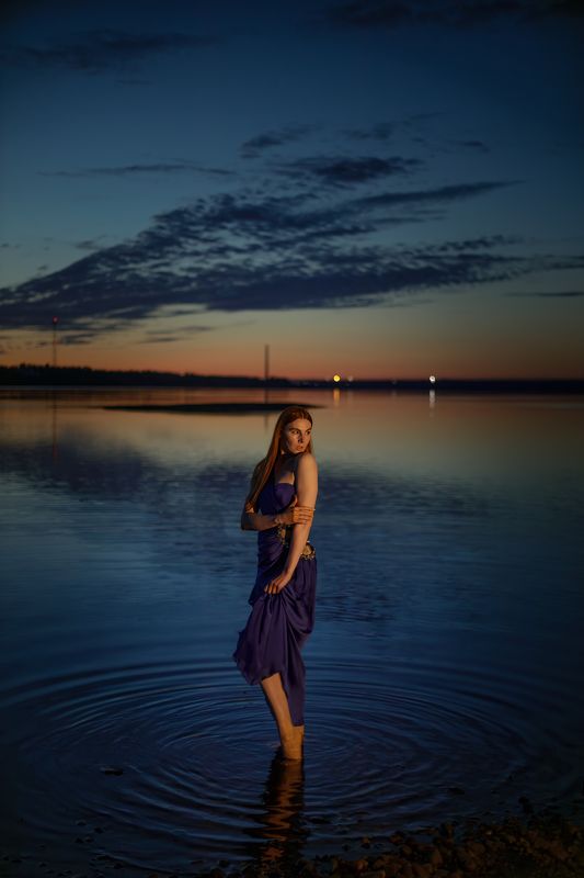 река, печора Ночная Печорка фото превью