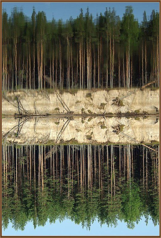 зеркало,лес,река Зеркалоphoto preview