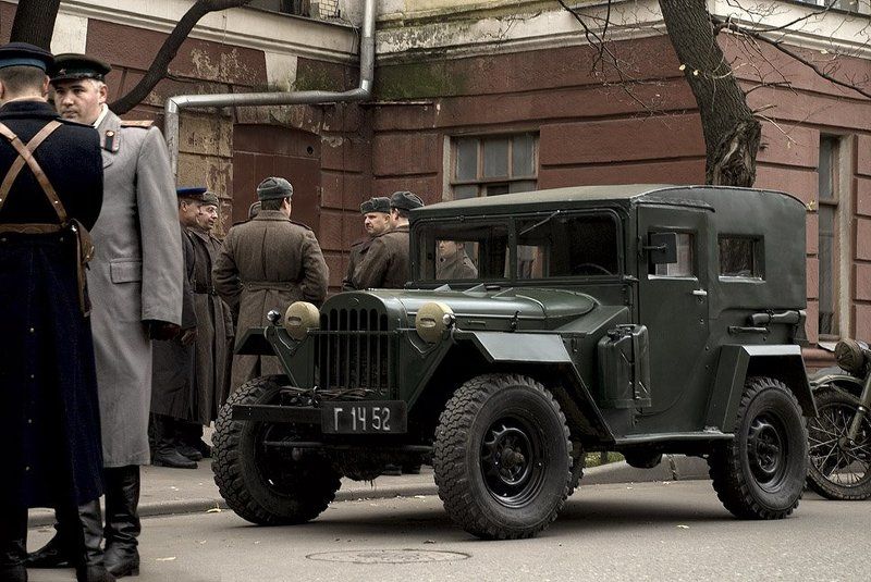 война, газ-67, офицеры, солдаты... Газ-67photo preview