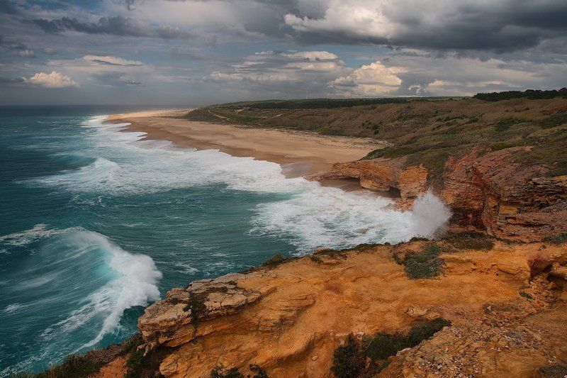 portugal, nazare, atlantic, ocean Nazarephoto preview