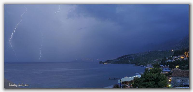 Адриатика. Гроза. (Хорватия)photo preview