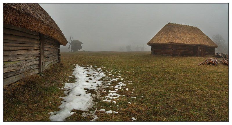 Пирогово...мартовский туманphoto preview