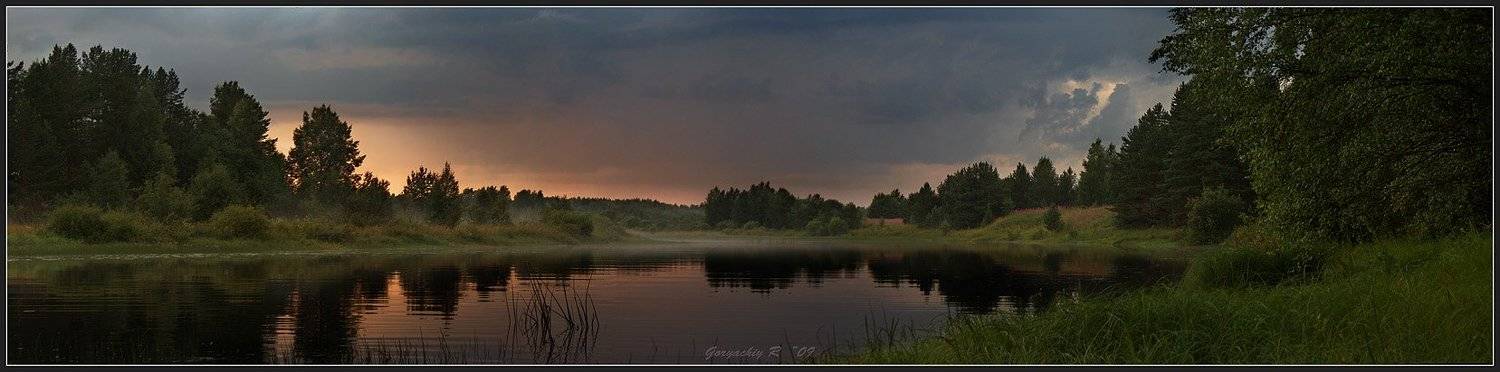 вечерело на погосте. Автор: Roman Goryachiy , Roman Goryachiy