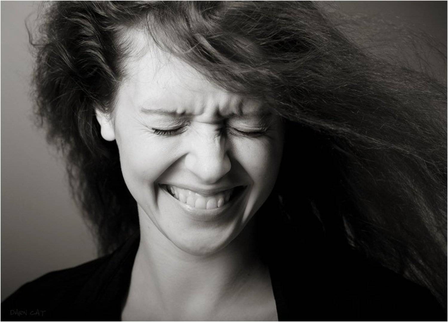 девушка, эмоции, улыбка, Darn Cat