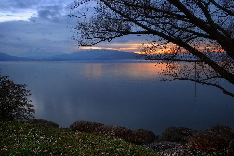 швейцария, alps, swiss, switzerland Прохладный вечерphoto preview