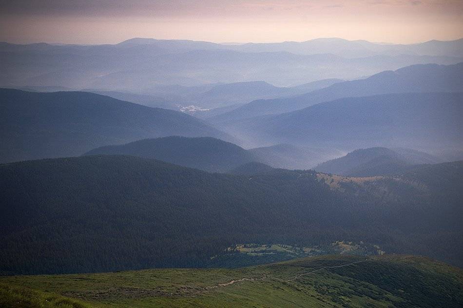 ...спокойная.... Автор: Piligrim карпаты, природа, пейзаж, горы, панорама, Piligrim