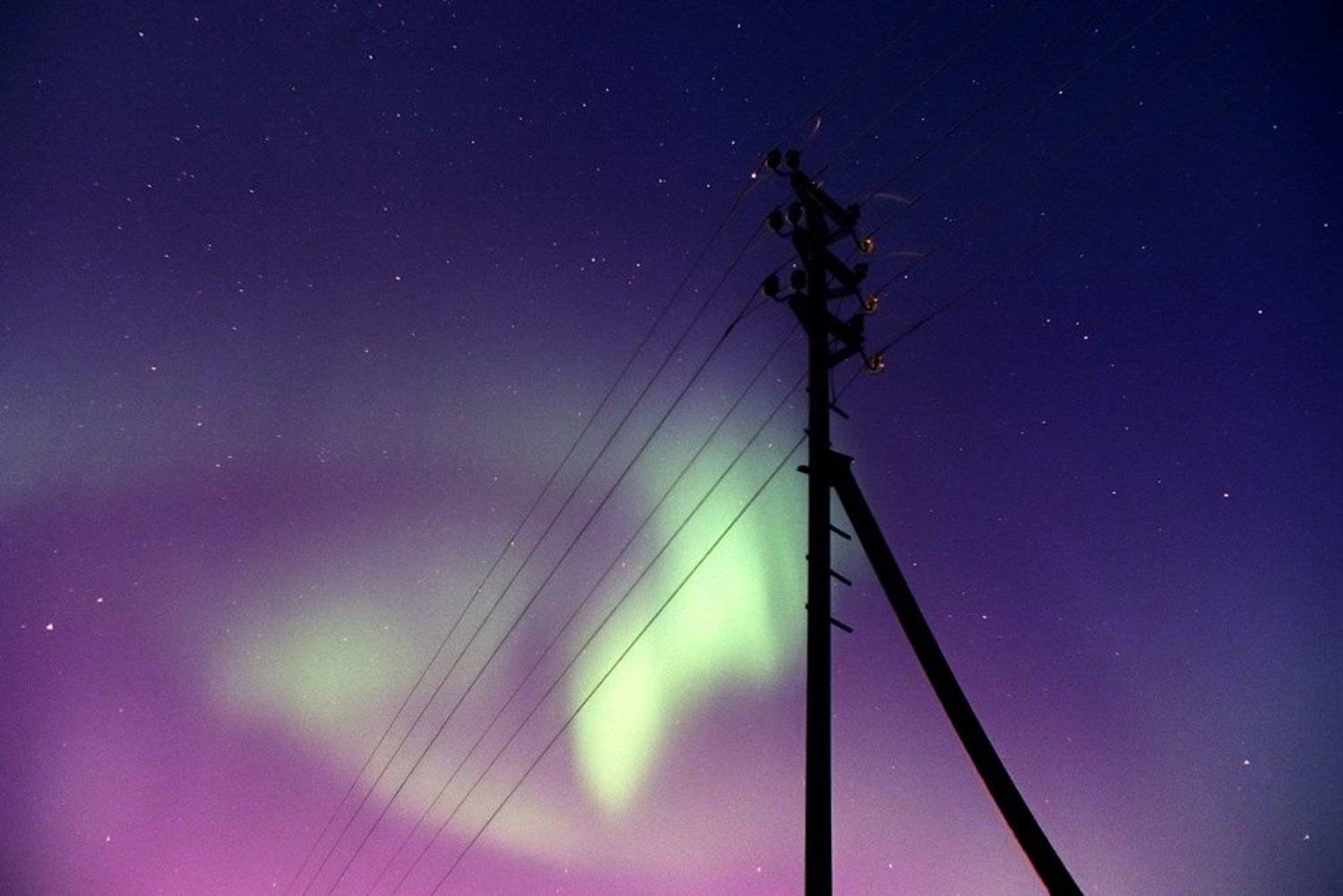 aurora borealis, северное сияние, природа, ночной пезаж, север, Danil Husainov