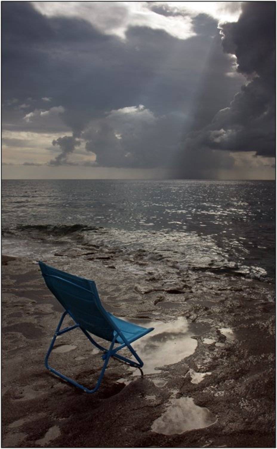 .... Автор: troofel море, луч, солнца, берег, небо, troofel