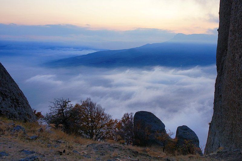 облака, горы, демирджи Облачный шторм.photo preview