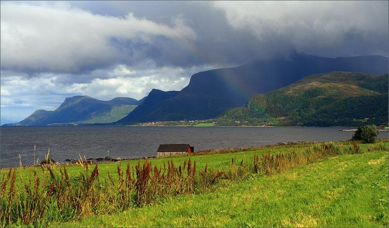 норвегия,радуга *photo preview