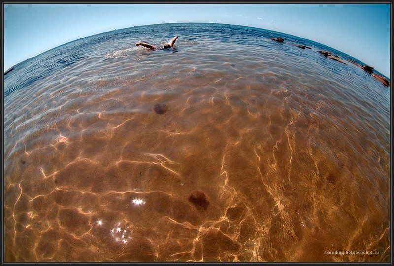 море, пловец Кругосветкаphoto preview