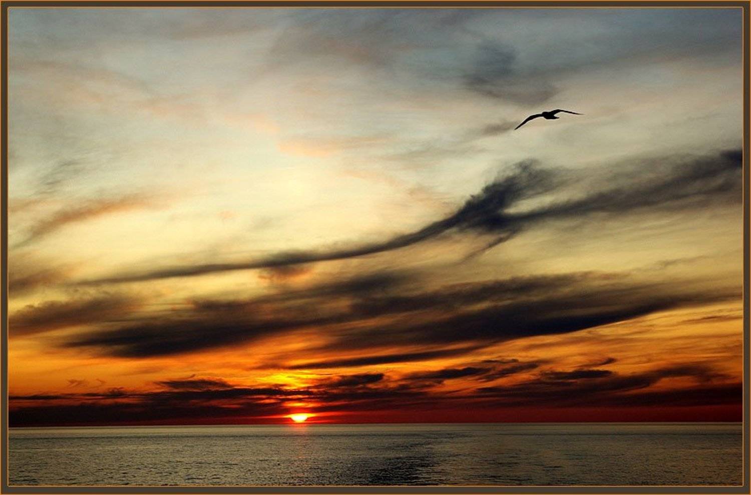 Онежский закат. Автор: Солодухин Виктор озеро,закат, Солодухин Виктор