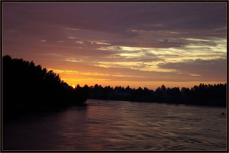 рассвет, нева Расвет над Невойphoto preview