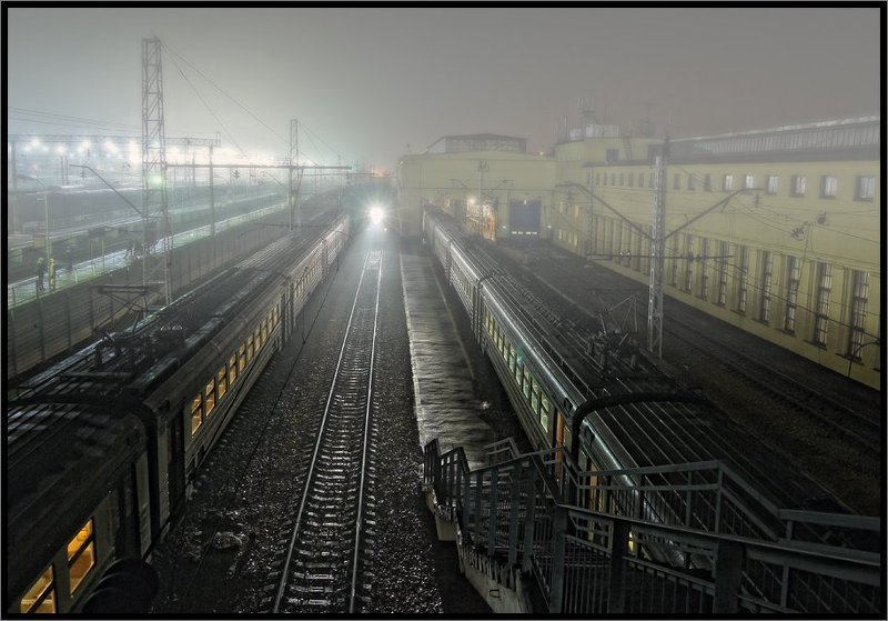 Над железными дорогами туман...photo preview