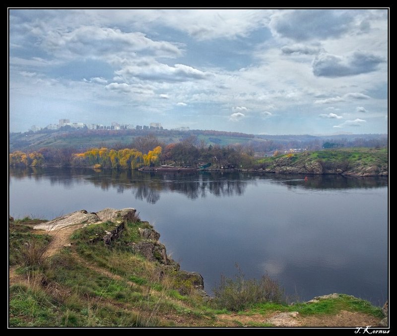 запорожье,хортица,осень,пейзаж,днепр Пасмурный деньphoto preview