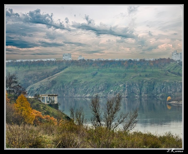 запорожье,хортица,днепр,осень,пейзаж Гобеленphoto preview