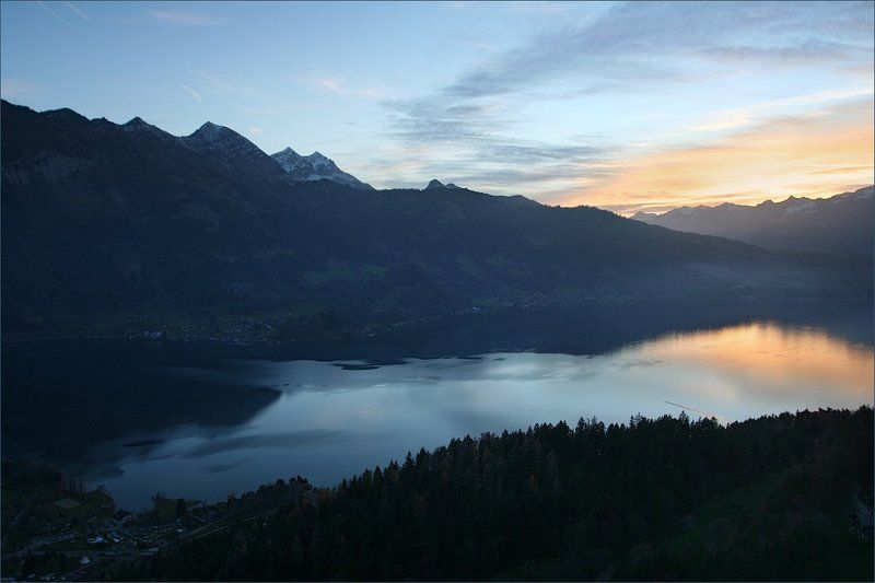 Холодный закат ноябряphoto preview