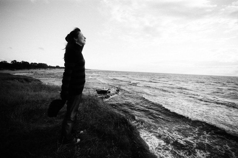 девушка, море, ожидание ***photo preview