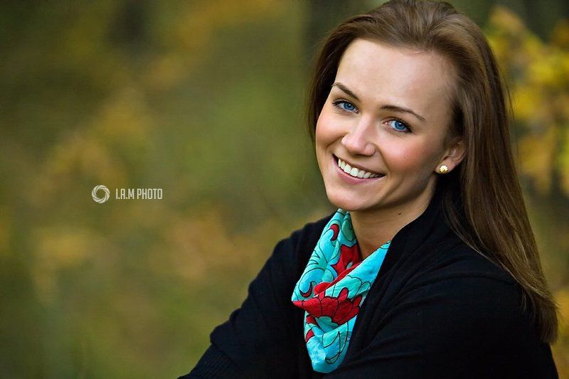 девушка, портрет Осенний портретphoto preview