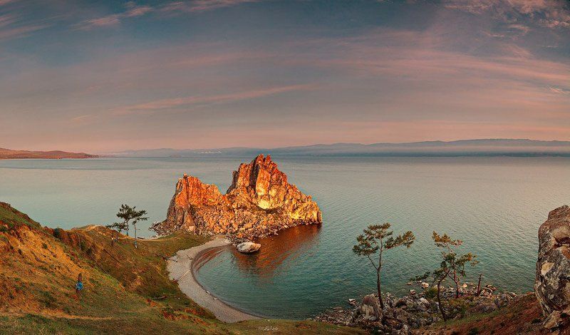 байкал, ольхон, рассвет Золотой рассветphoto preview