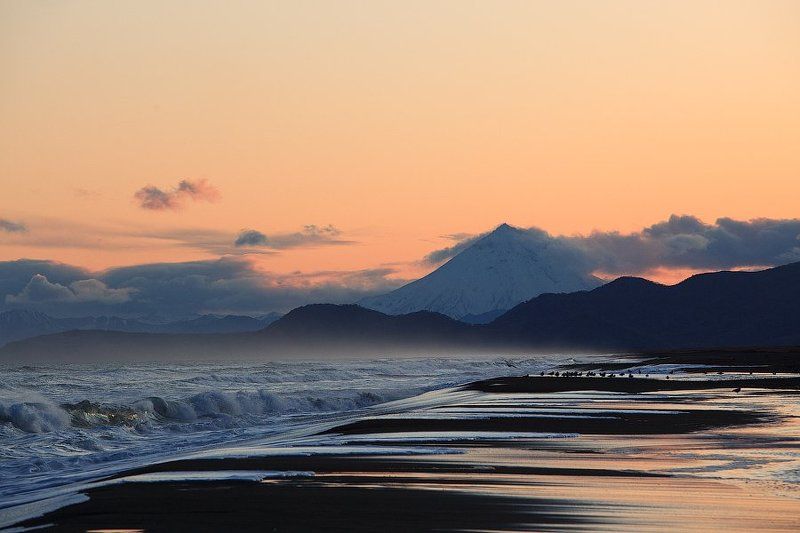 камчатка, тихий океан На краю землиphoto preview