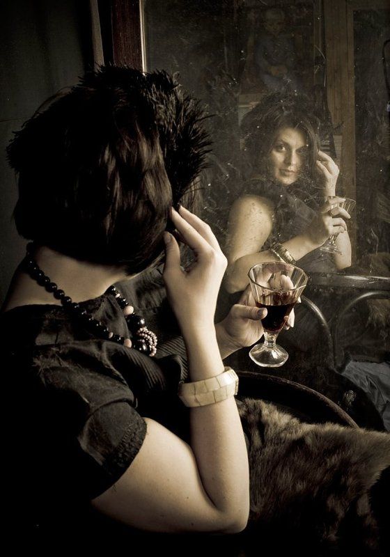 вспоминая, вертинского ...Снился мне сад..photo preview