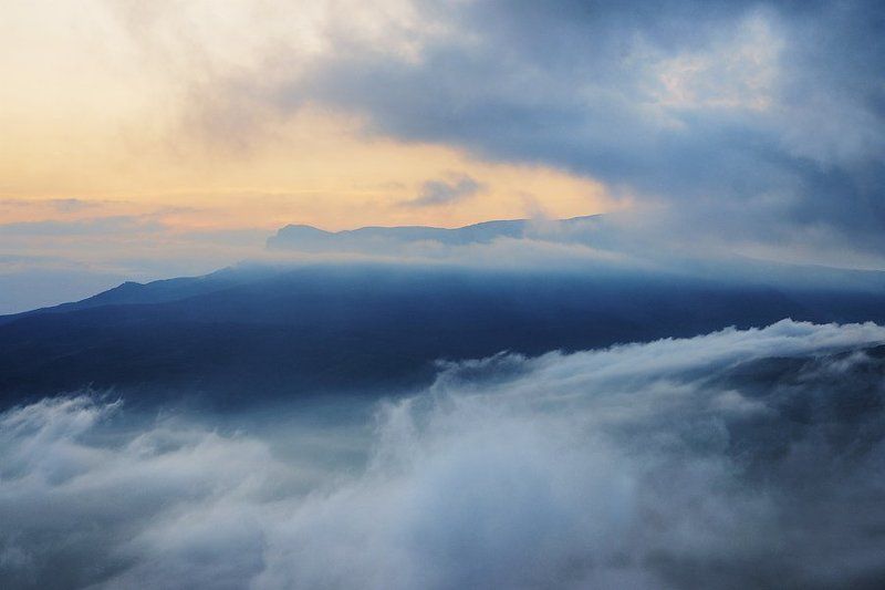 облака, горы, демирджи Достучаться до небес.photo preview