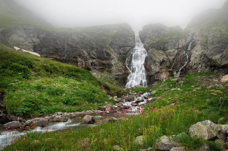 имеретинка, закан, горы, кавказ имеретинский водопад фото превью